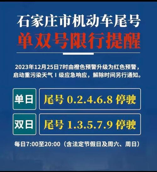 石家庄限号吗最新，石家庄限号新政策  第6张