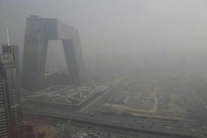 北京的天气灰蒙蒙的，北京的天气真好？  第2张
