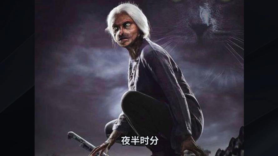 猫脸老太太恐怖照片小孩，猫脸老太太有多恐怖  第3张