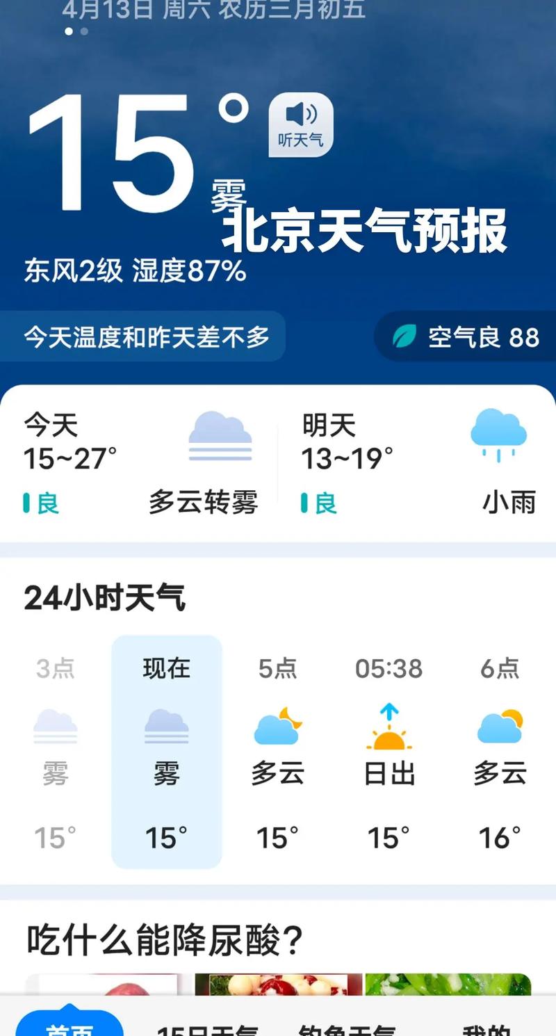 明天门头沟天气预报？明天门头沟天气预报详情？  第6张