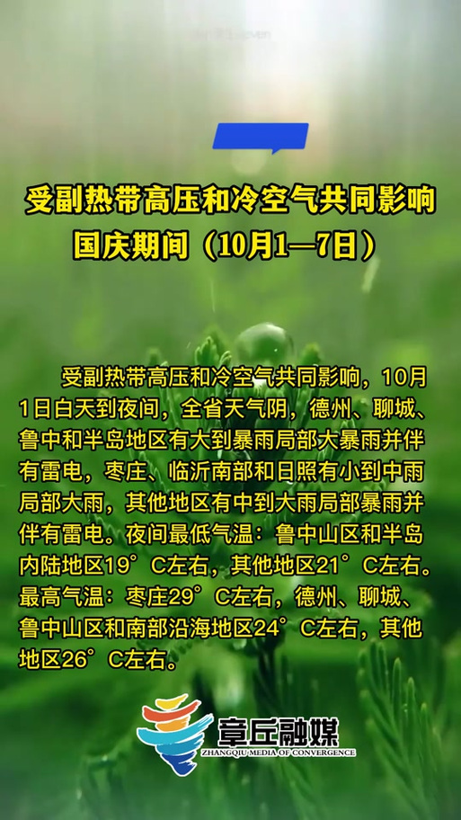 山东聊城的天气怎样，山东聊城具体天气？  第2张