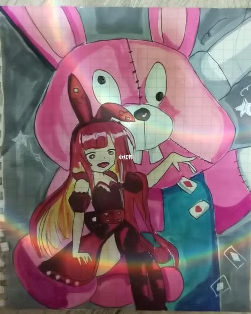 画一个恐怖兔子，画一个恐怖兔子霍普先生？  第2张
