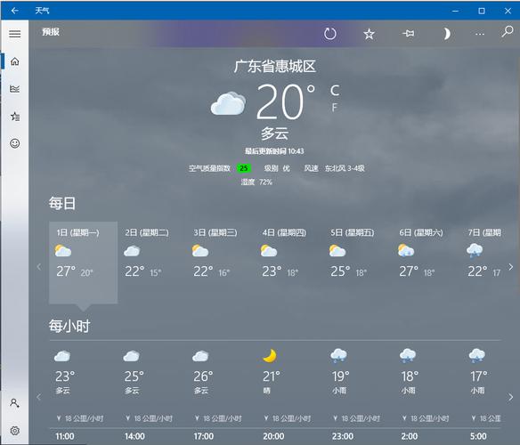桌面上显示天气预报，桌面上显示天气预报和时间  第4张