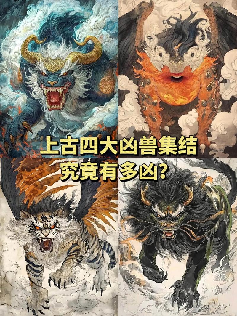 上古神兽饕餮图片，上古饕餮兽是什么动物  第5张