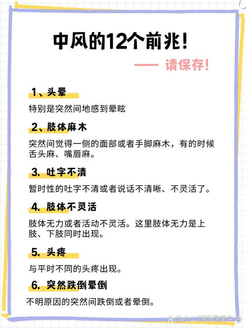 脑中风先兆症状是什么，脑中风前兆有哪些反应？  第6张
