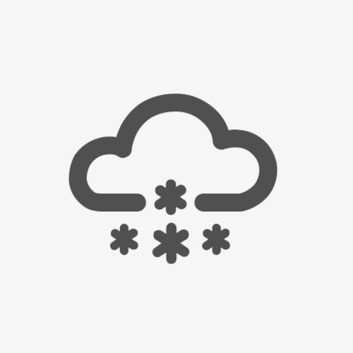 天气预报下雪的标志，下雪的标志天气报告  第4张