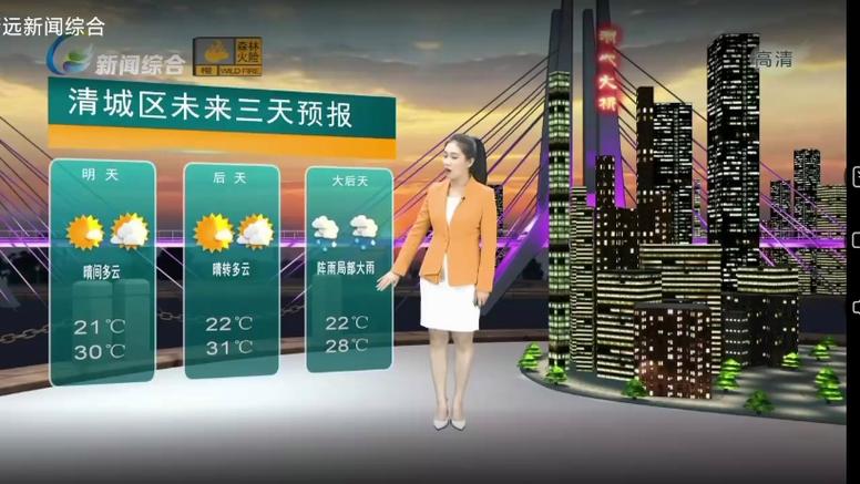 天气逐小时预报清远，清远天气预报24小时？  第4张