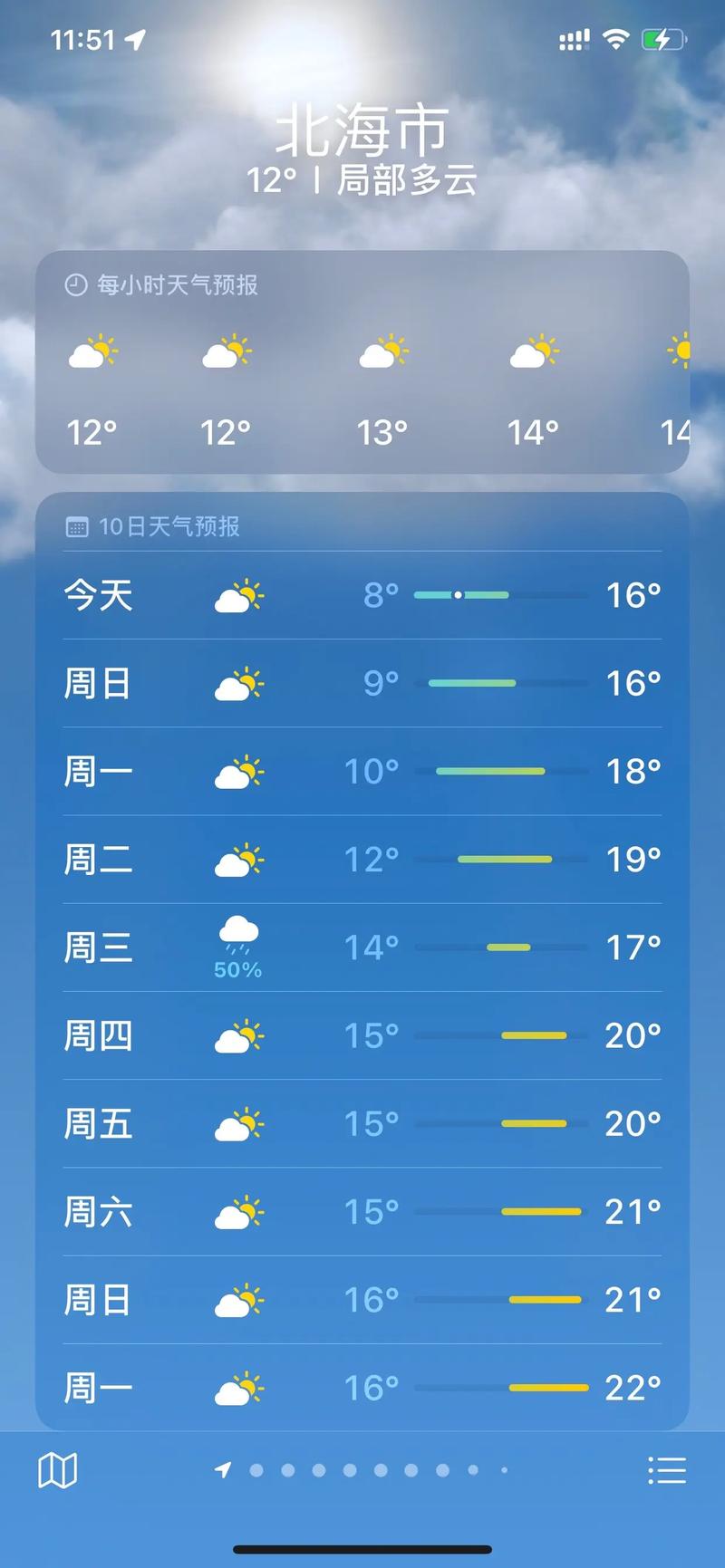 北海市实时天气预报？北海市实时天气预报查询？  第3张