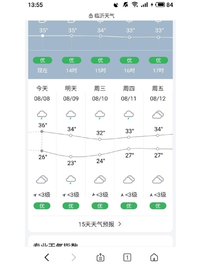 临沂市天气预报下载，临沂市天气预报一周？  第3张