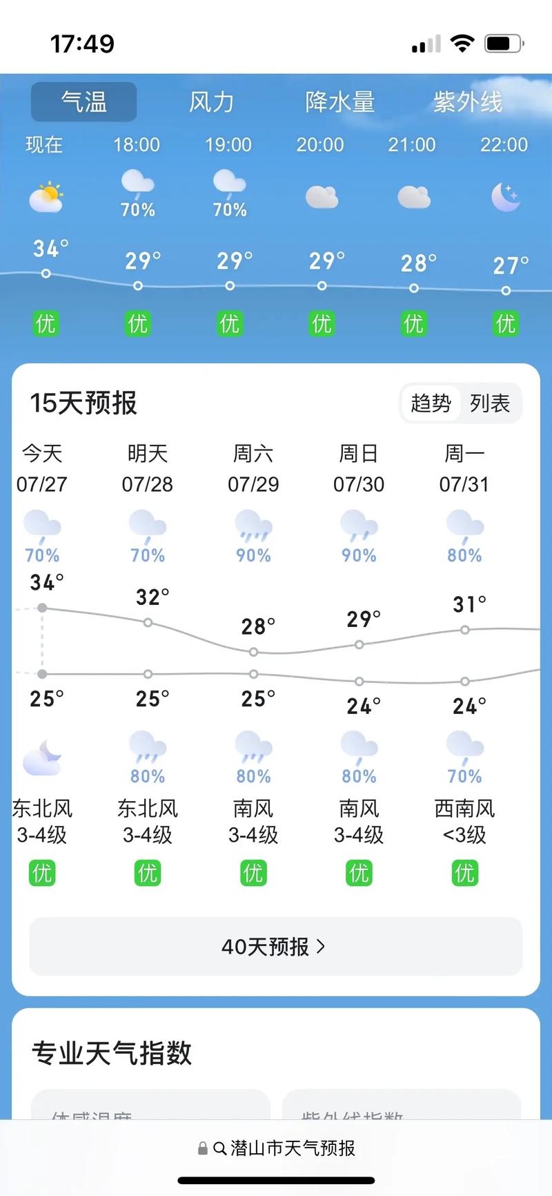 潜江天气30天准确？潜江时段天气预报？  第5张