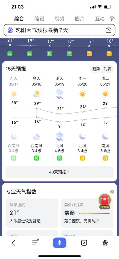 下周沈阳的天气情况，沈阳下周天气预报一周？  第1张