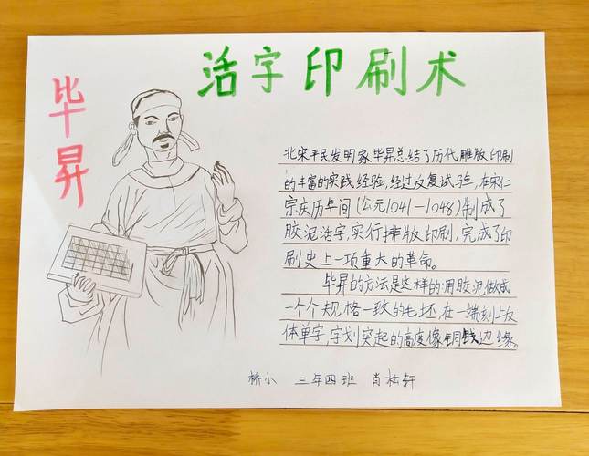 活字印刷术是谁发明的人，活字印刷术是谁发明的人叫什么名字  第4张