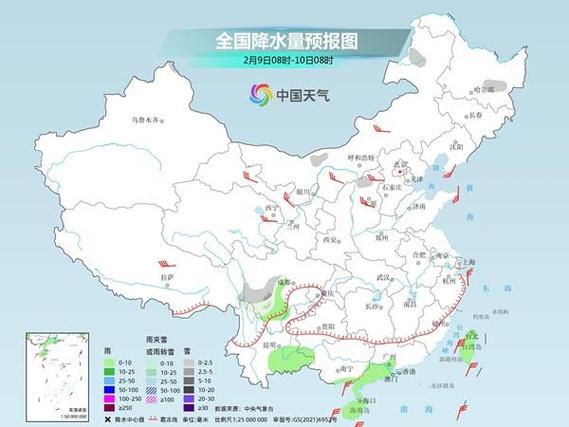 全国天气预报图高清，全国天气预报示意图？  第1张
