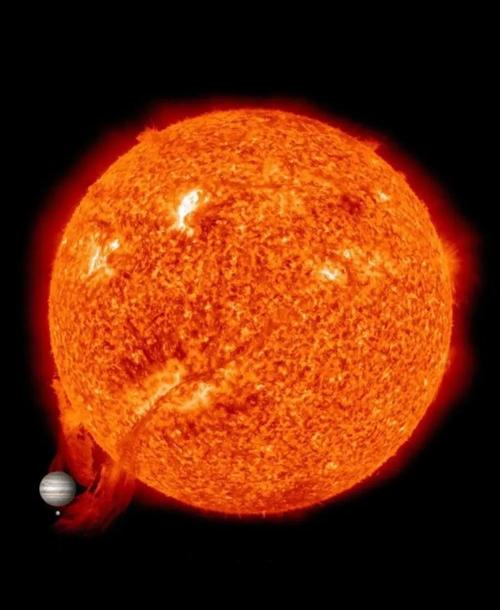 从地球看木星恐怖照片？从地球肉眼看木星？  第3张