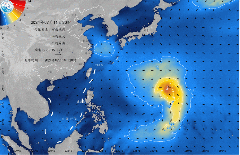 台湾台海洋天气预报，台湾海洋天气预测图  第2张