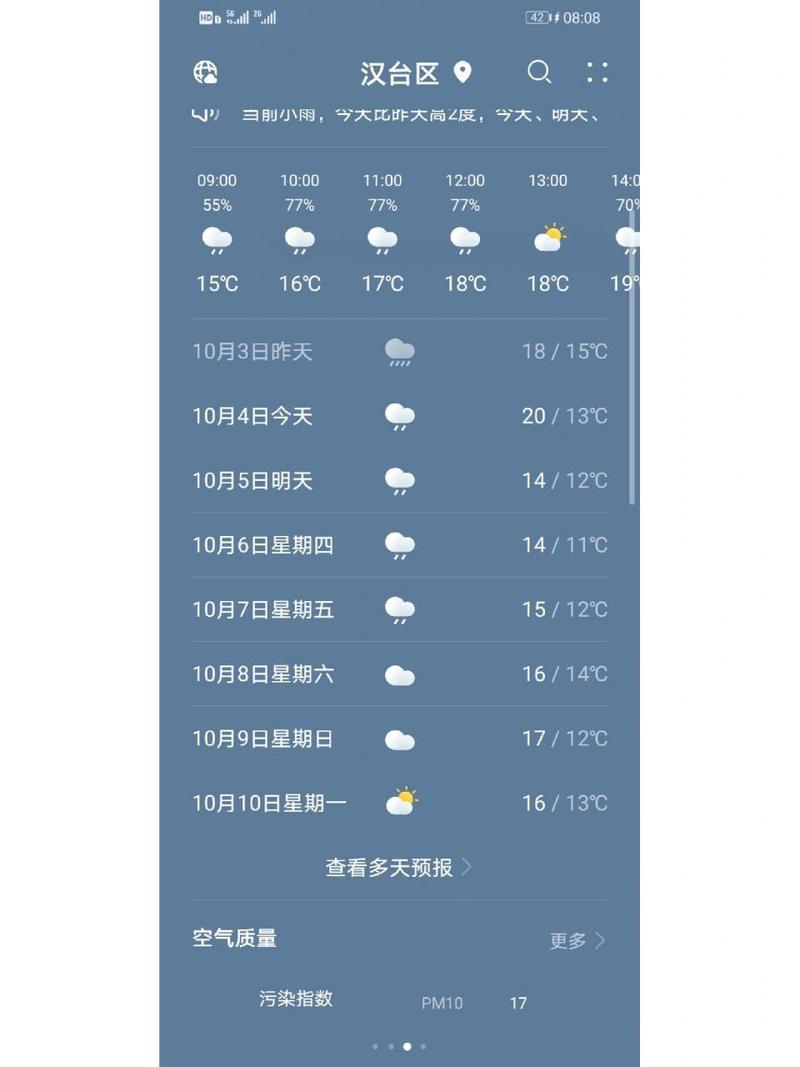 汉中30天天气预报，汉中明天天气预报24小时？  第4张