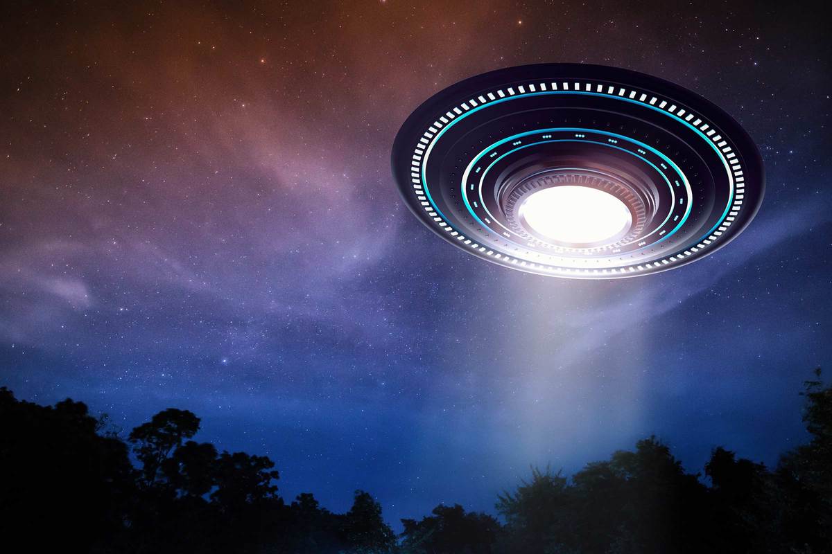 真正的飞碟图片，真正的飞碟图片 外星人？  第1张