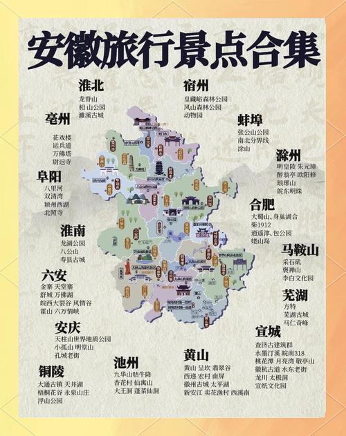 安徽各旅游景点天气，安徽最热门的旅游景点列表  第4张
