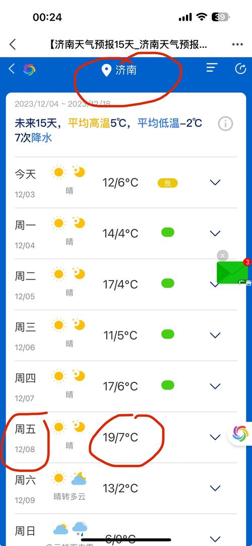 11月7号济南天气？十一月济南天气？  第1张