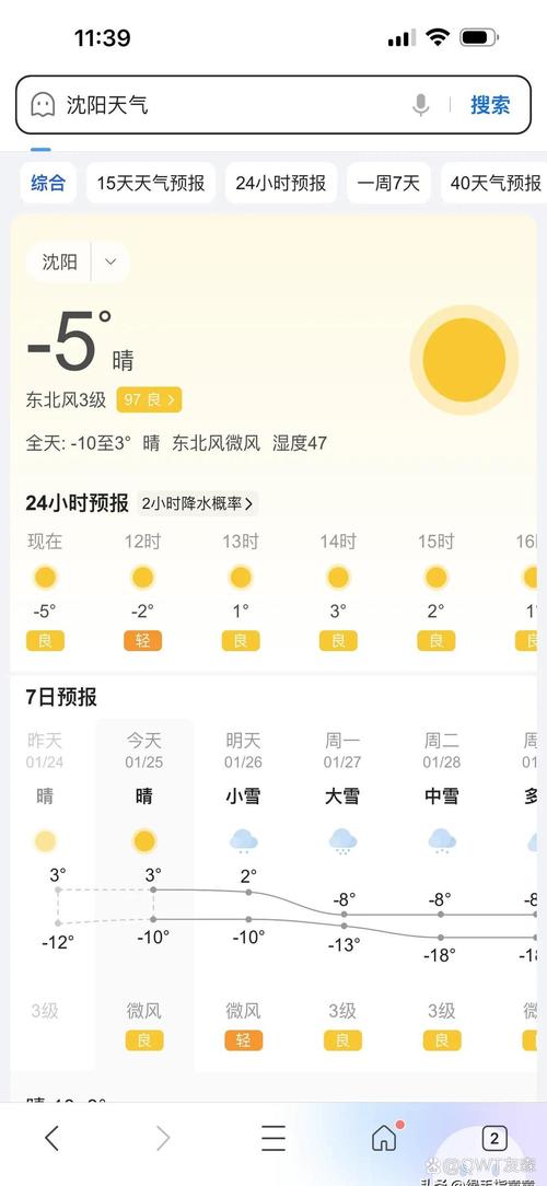 沈阳这周的天气情况，本周沈阳天气  第6张