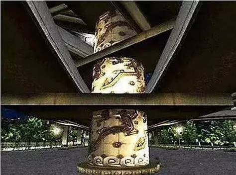 上海龙柱立交桥，上海桥梁龙柱？  第5张