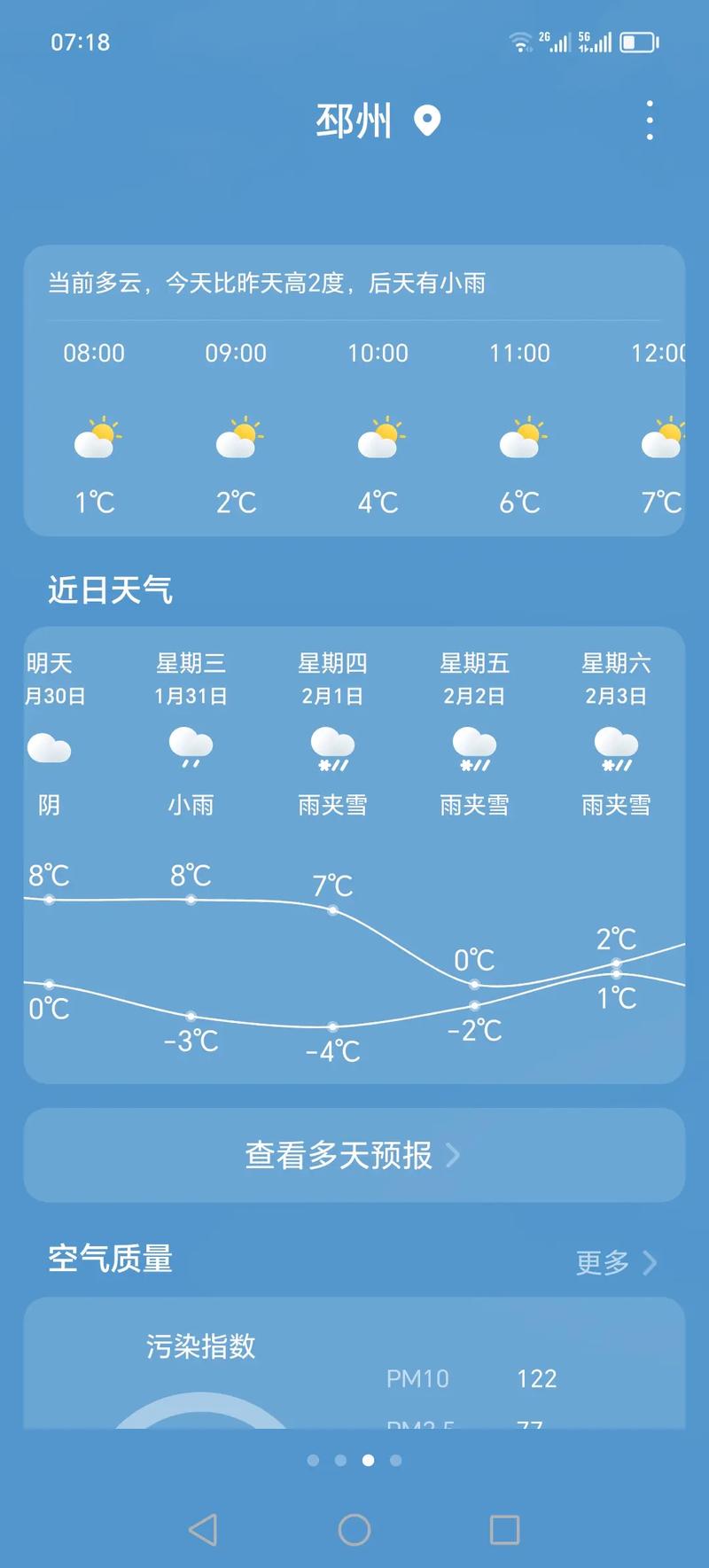邳州今日天气预报告？明天邳州天气预报一周？  第2张
