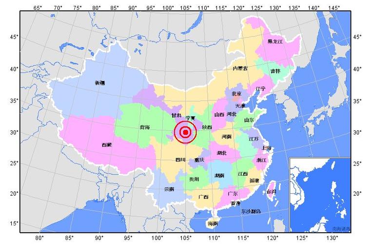 中国北纬30度地图？中国北纬30度地图地形区？  第6张