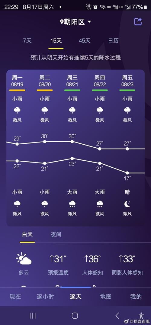 长春30天气象预报，长春天气30天天气预报？  第5张