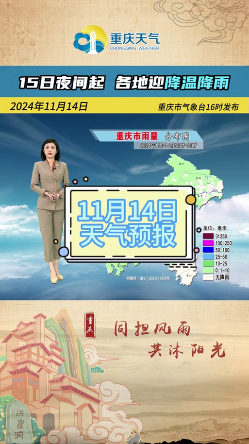 重庆11月天气预报？重庆11月天气预报一览表？  第1张