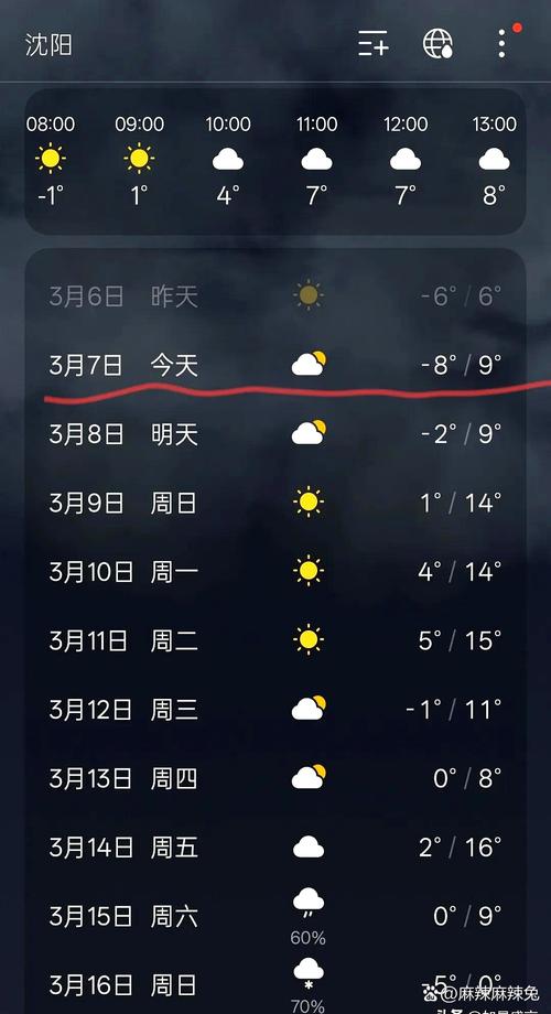 沈阳30日天气预报？沈阳30日天气预报查询结果表？  第2张
