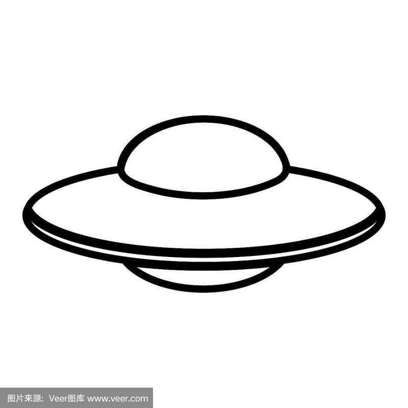 ufo的图片简笔画？ufo的图片简笔画可爱？  第2张