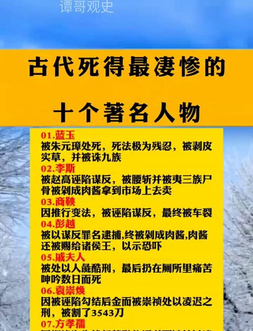 世界上死最惨的10个人，世界上死最惨的10个人是谁？  第4张
