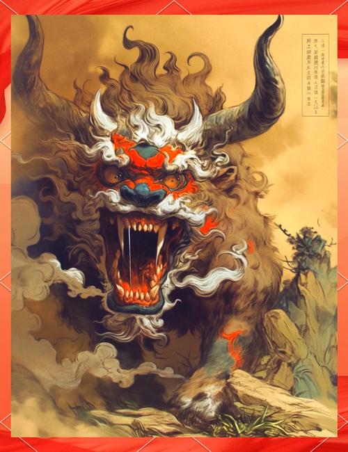 饕餮图片神兽，饕餮图片神兽真身  第4张