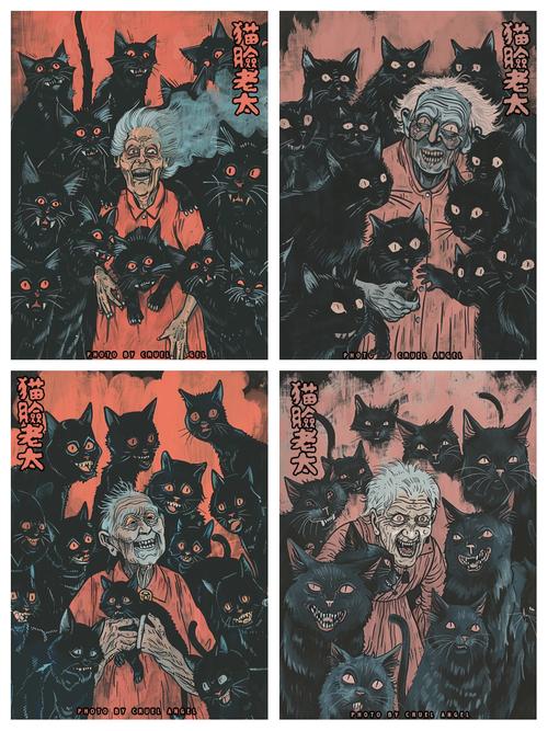中国前十灵异事件之猫脸老太太？猫脸老太鬼故事？  第4张