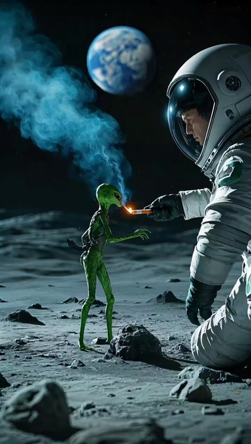 外星人就在月球背面，外星人就在月球背面视频？  第4张