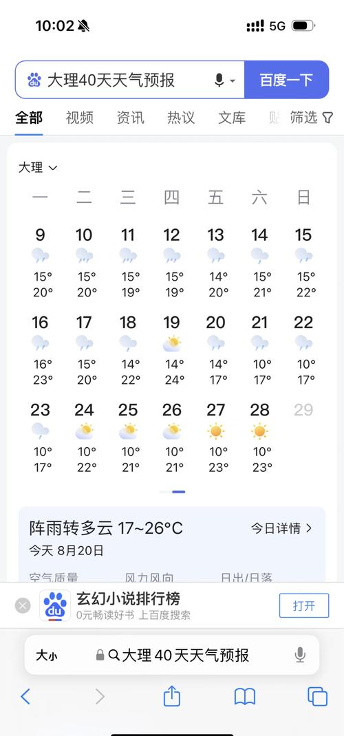 丽江天气预报四十天，丽江天气40天预报  第6张