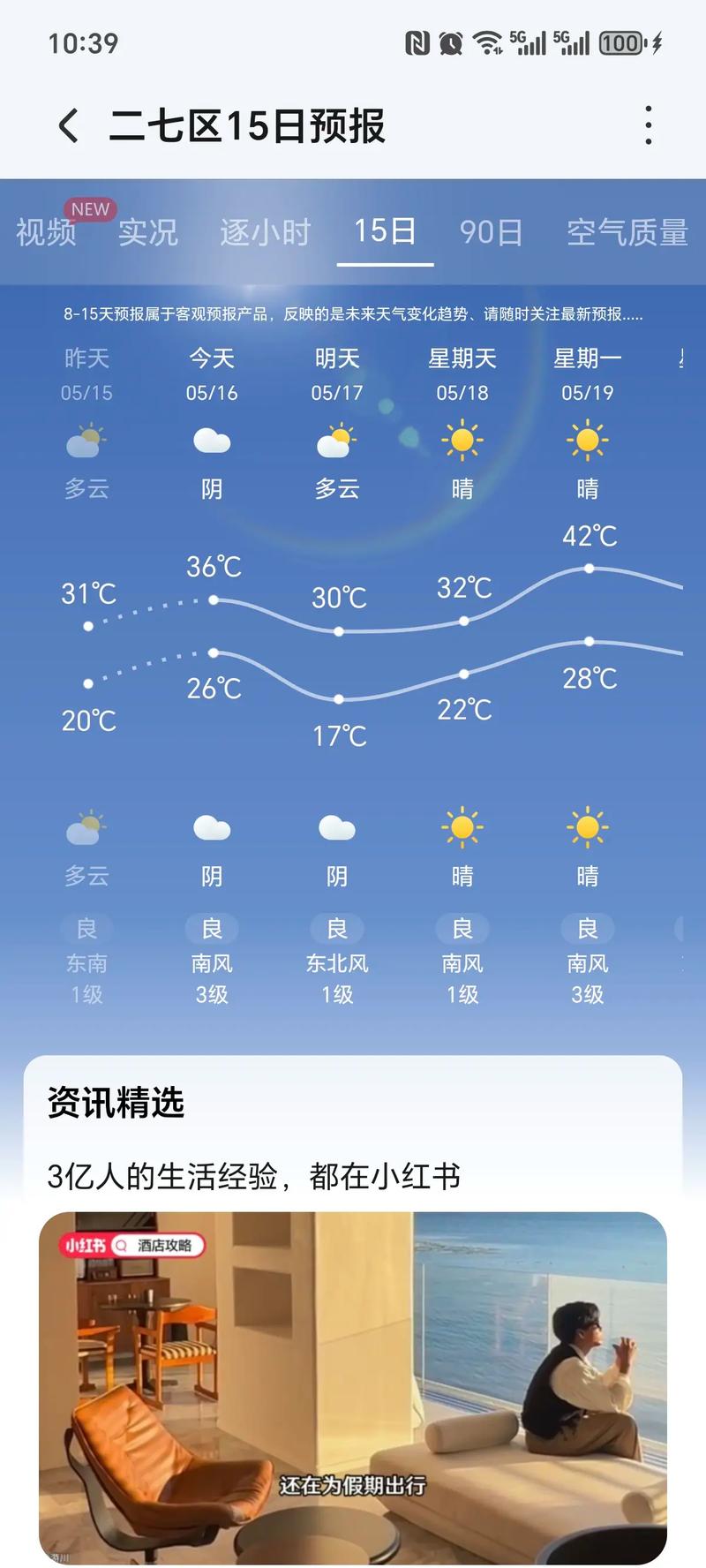 郑州一周的天气情况，郑州一星期的天气？  第2张
