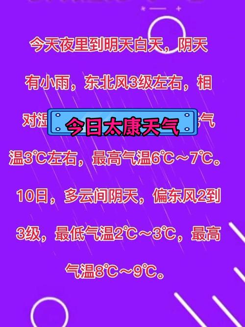 太康县天气预报实时，太康县天气预警？  第4张