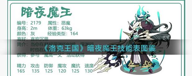 洛克王国魔王什么性格好