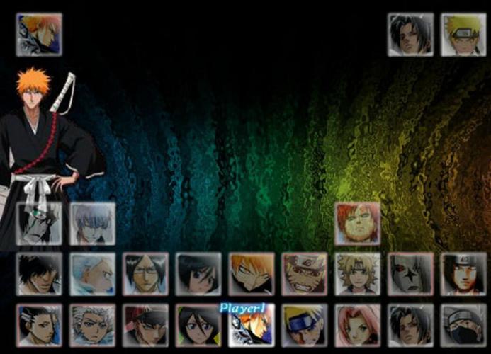 求几个像死神VS火影的小游戏