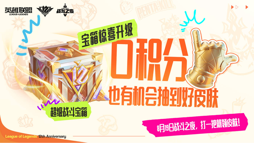 lol周年活动是哪一天,8月19日战斗之夜,英雄联盟12周年精彩回顾_百度...