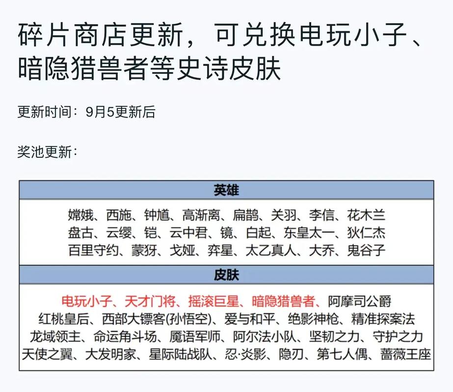 电玩小子什么时候上架碎片商店2023