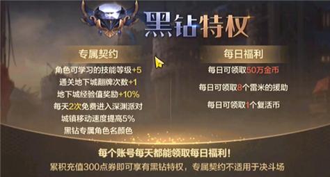 dnf黑钻礼包哪里领取