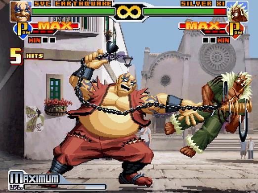 拳皇mugen版可选200人怎么双人一起打电脑?